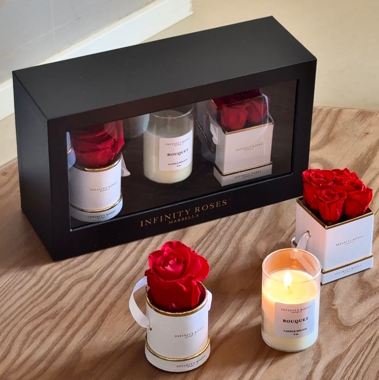 ROSE & CANDLE