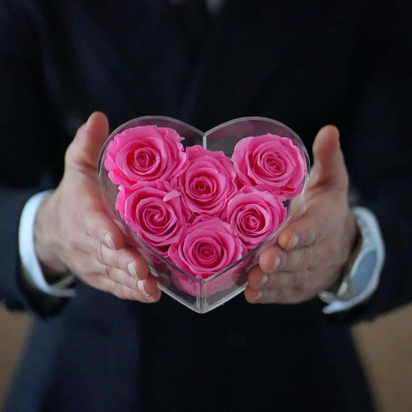 COEUR DE ROSE ROUGE